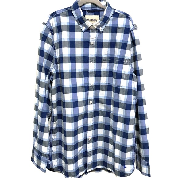 BODEN *NEW* Boys {Laundered Shirt} Grey/Blue 16Y - Picture 3 of 4